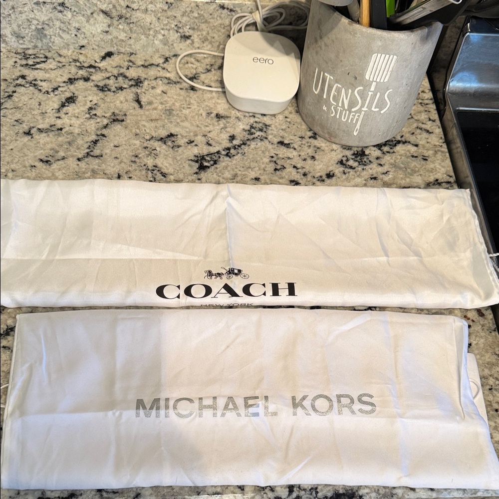 Coach and Michael Kors dust bag bundle